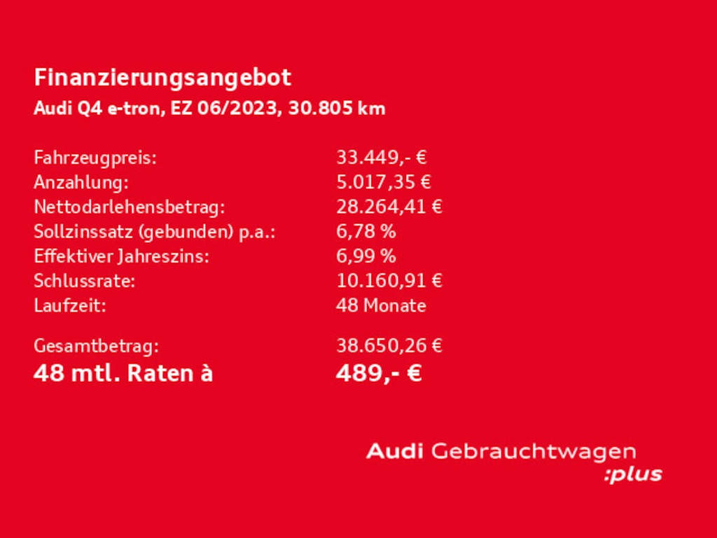 Audi Q4 e-tron