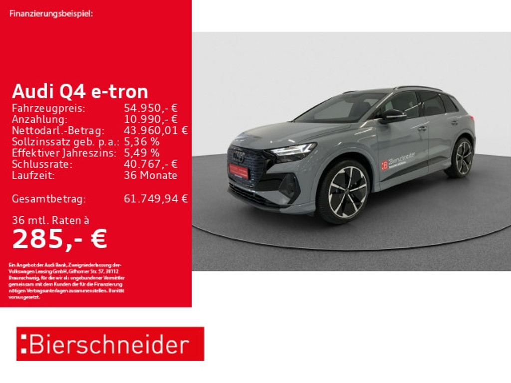 Audi Q4 e-tron Quattro 50