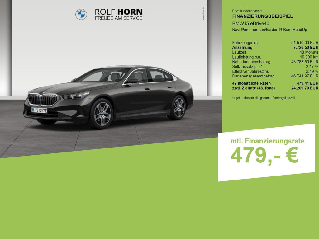 BMW i5 Sedan eDrive40