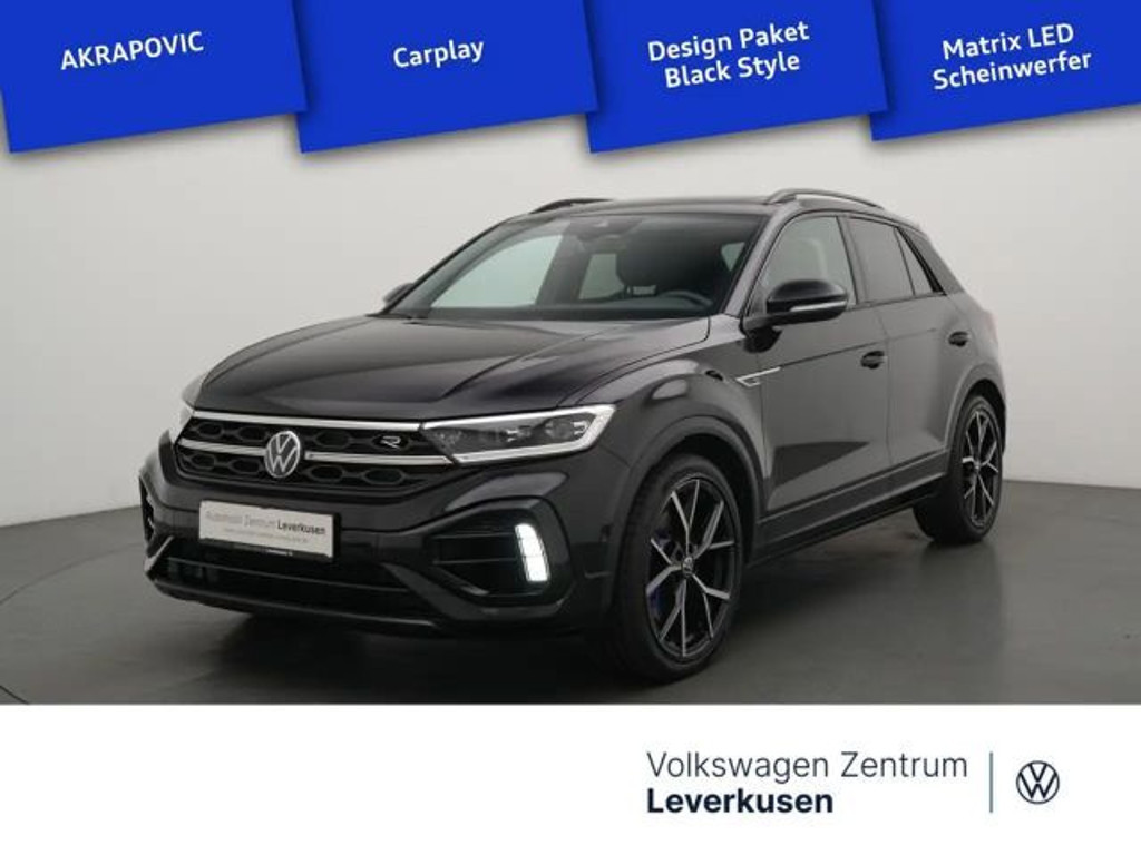 Volkswagen T-Roc R PANO MATRIX AKRAPOVIC AHK ACC LEDER K