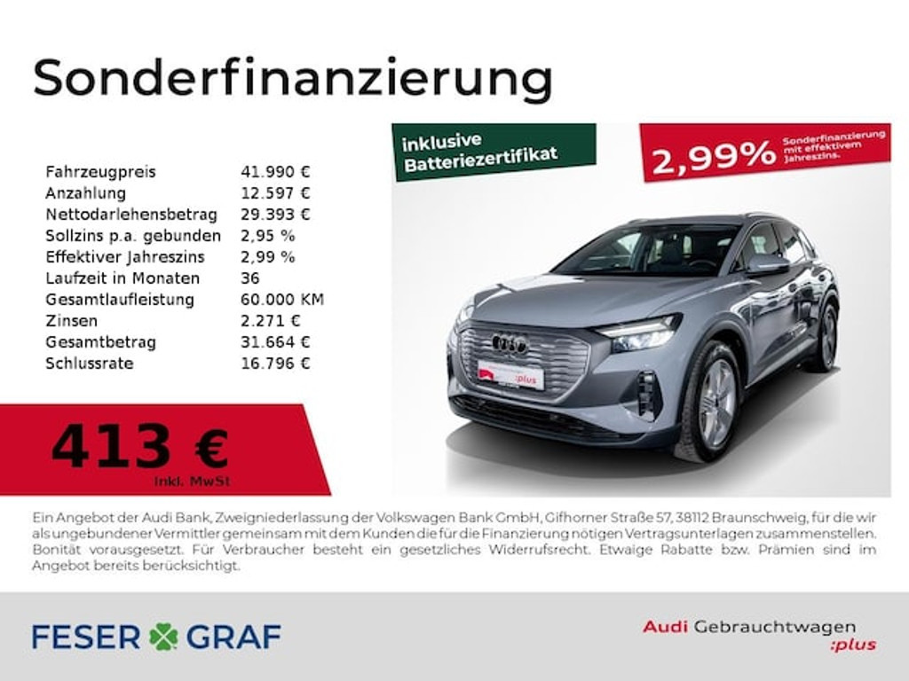 Audi Q4 e-tron SUV 45 e-tron Audi Q4 e-tron