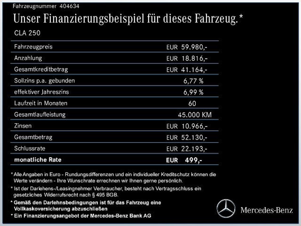 Mercedes-Benz CLA-Klasse