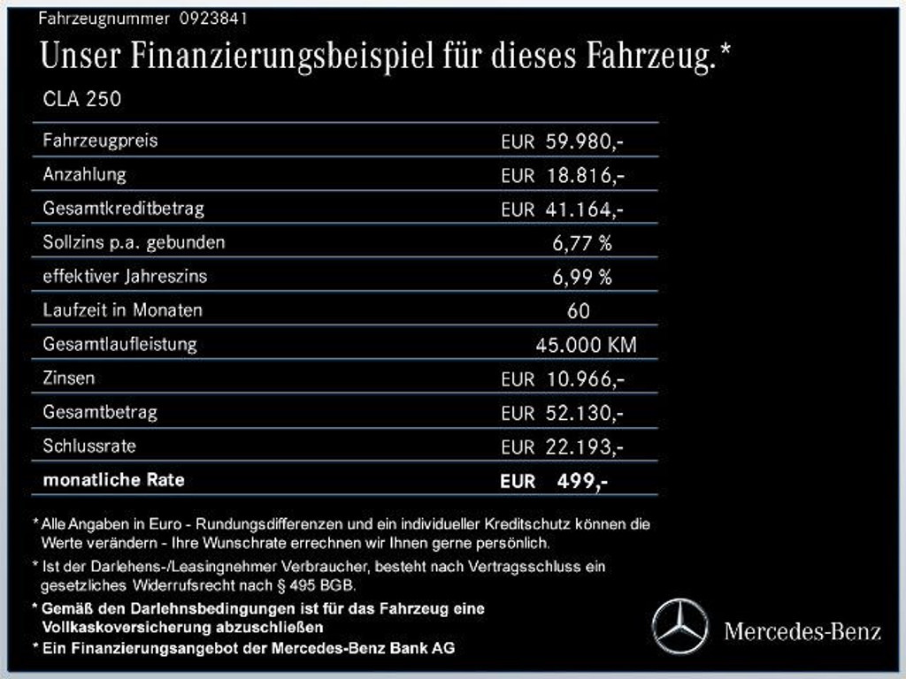 Mercedes-Benz CLA-Klasse