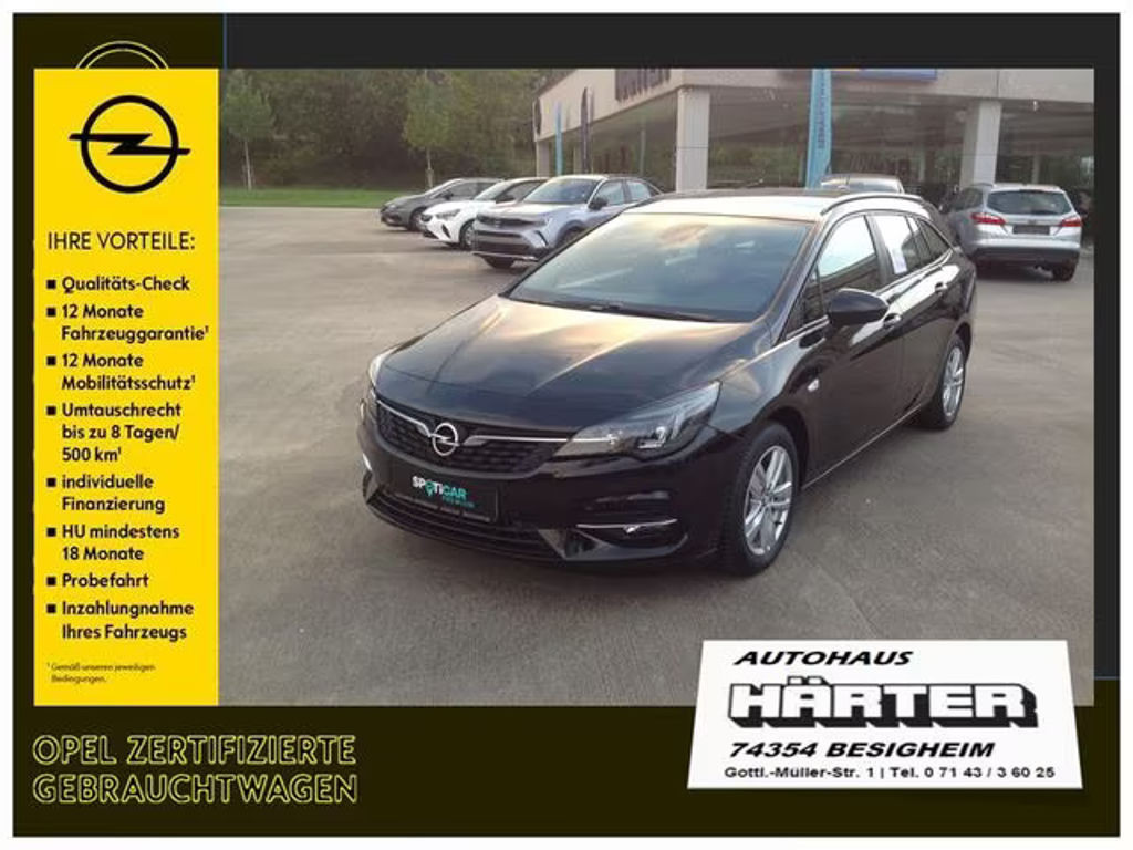 Opel Astra Sports Tourer 1.2 Turbo Edition Turbo