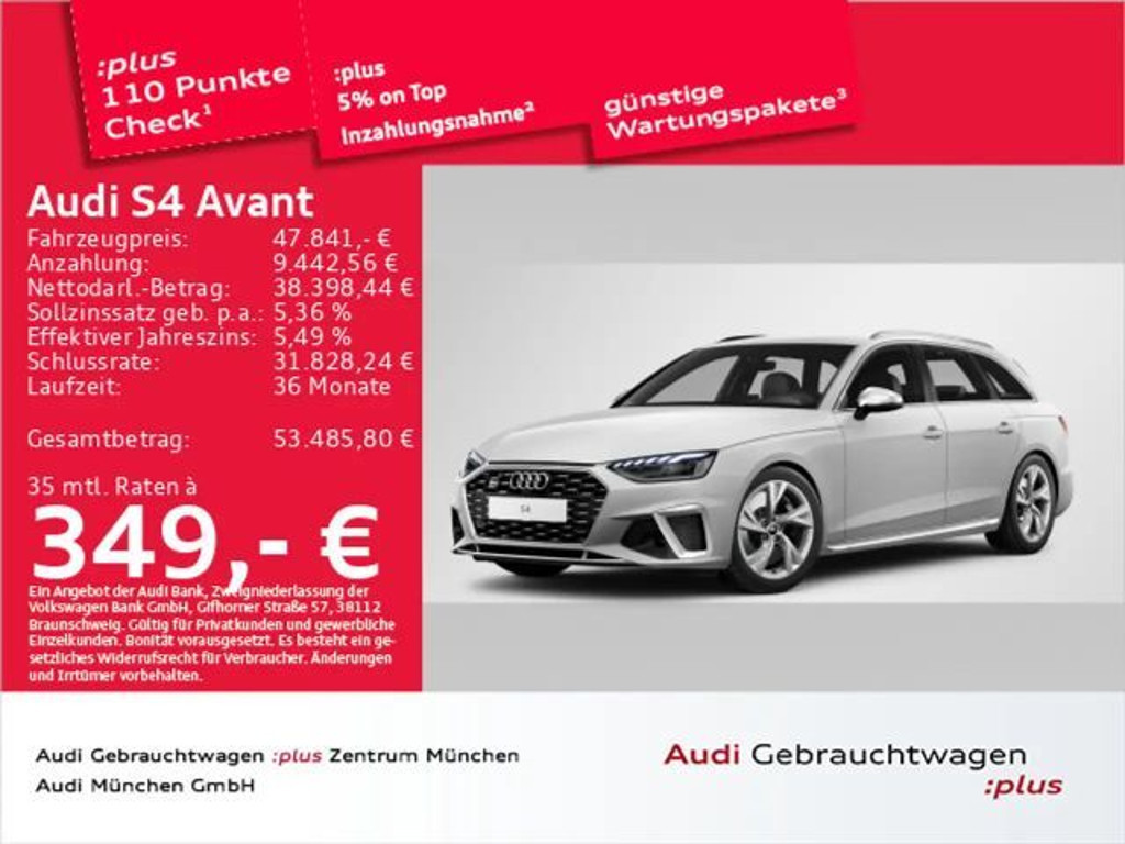 Audi S4 TDI Navi+/ACC