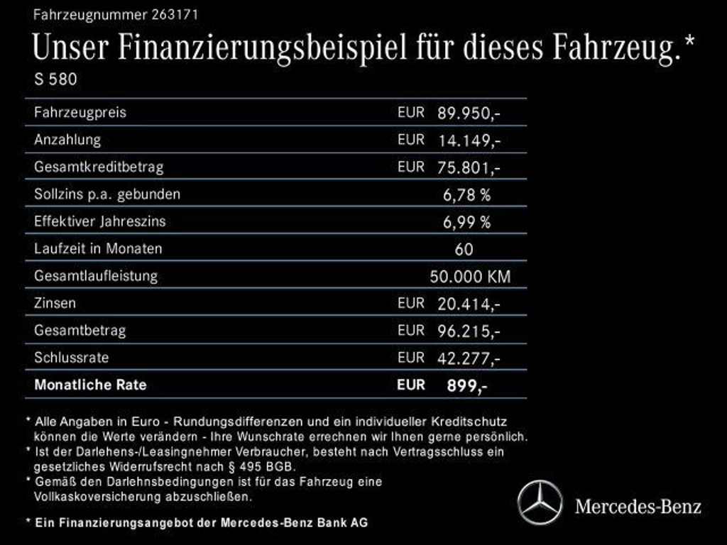 Mercedes-Benz S-Klasse