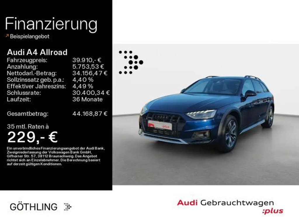 Audi A4 allroad Quattro 45 TFSI