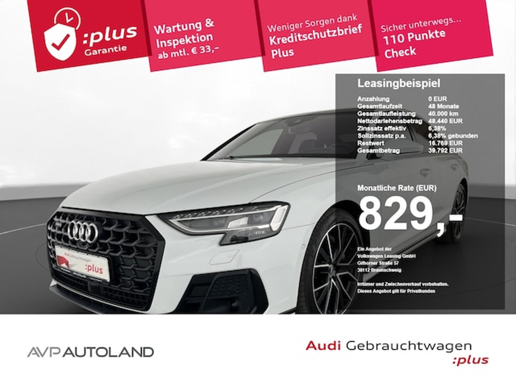 Audi A8 Quattro 55 TFSI