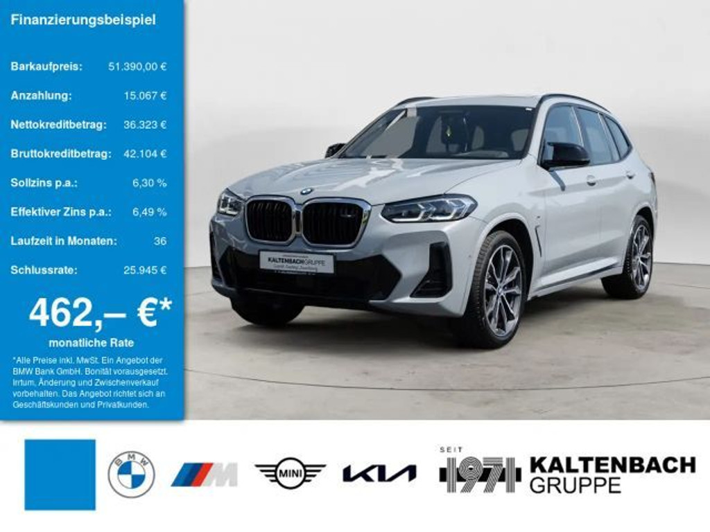BMW X3 X3 M 40d xDrive FACEL. PANO AHK HUD LASER LED