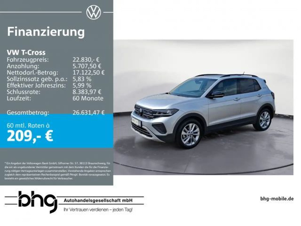 Volkswagen T-Cross DSG 1.0 TSI