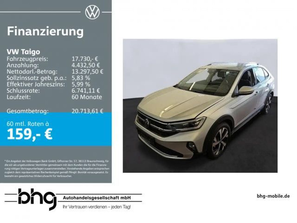 Volkswagen Taigo DSG Life