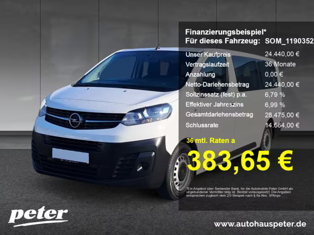Opel Zafira Life 2.0 CDTI