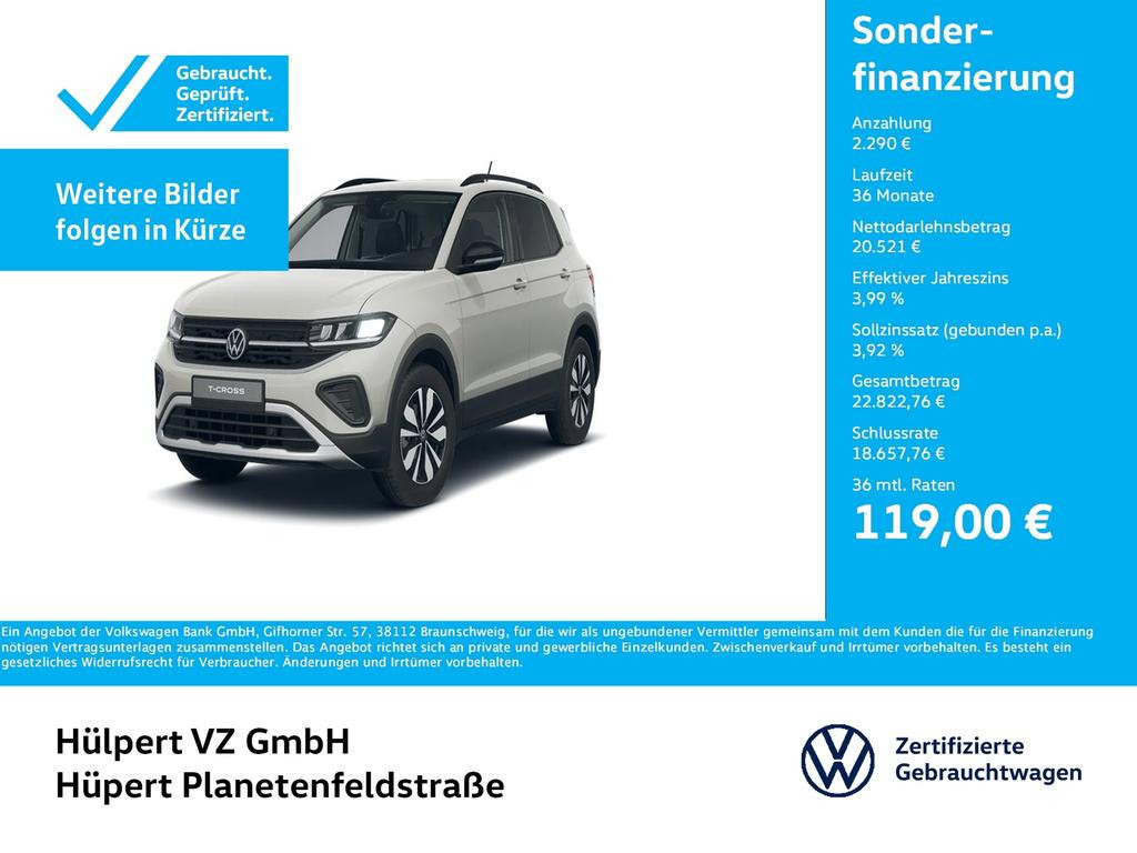 Volkswagen T-Cross 1.0 GOAL ACC CARPLAY ALU SITZHEIZUNG LED