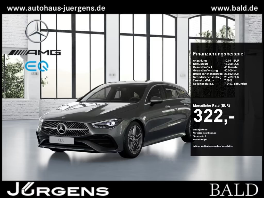 Mercedes-Benz CLA-Klasse CLA 200 AMG Line Sport Edition Shooting Brake Sportpakket
