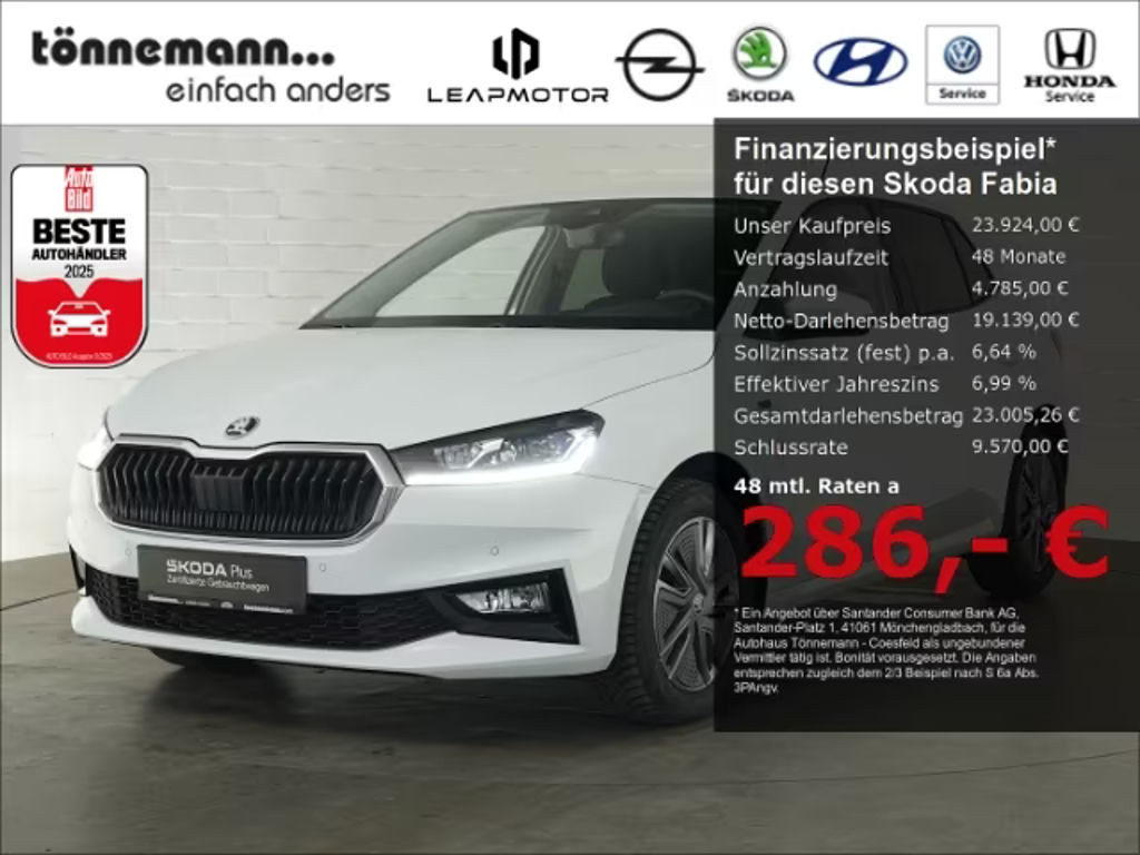 Skoda Fabia Selection
