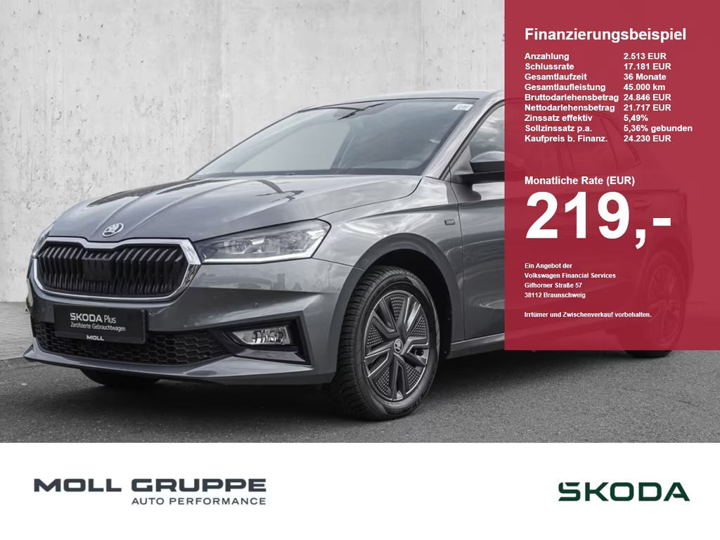 Skoda Fabia 1.5 TSI Selection Tour