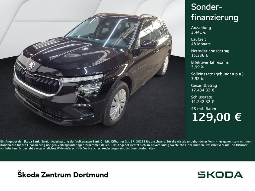Skoda Kamiq 1.0 CARPLAY AHK-VORBEREITUNG SITZHEIZUNG