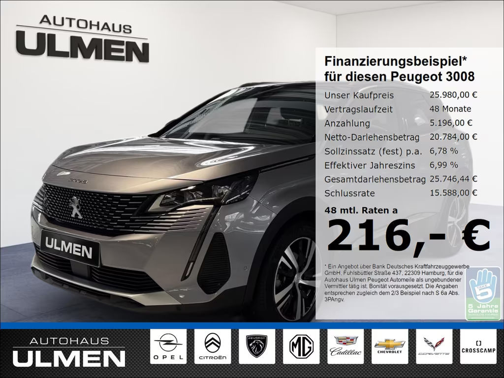 Peugeot 3008 GT-Line Hybrid