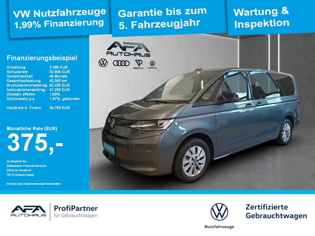 Volkswagen Multivan DSG 2.0 TSI Lang T7