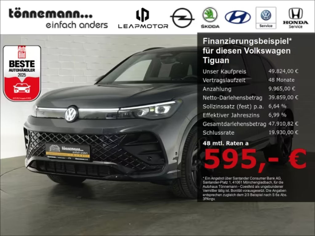 Volkswagen Tiguan 4Motion DSG R-Line