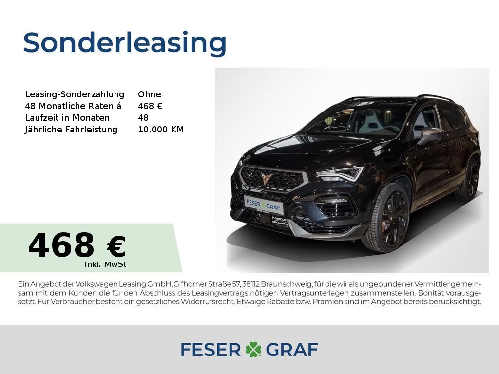 Cupra Ateca 2.0 TSI VZ