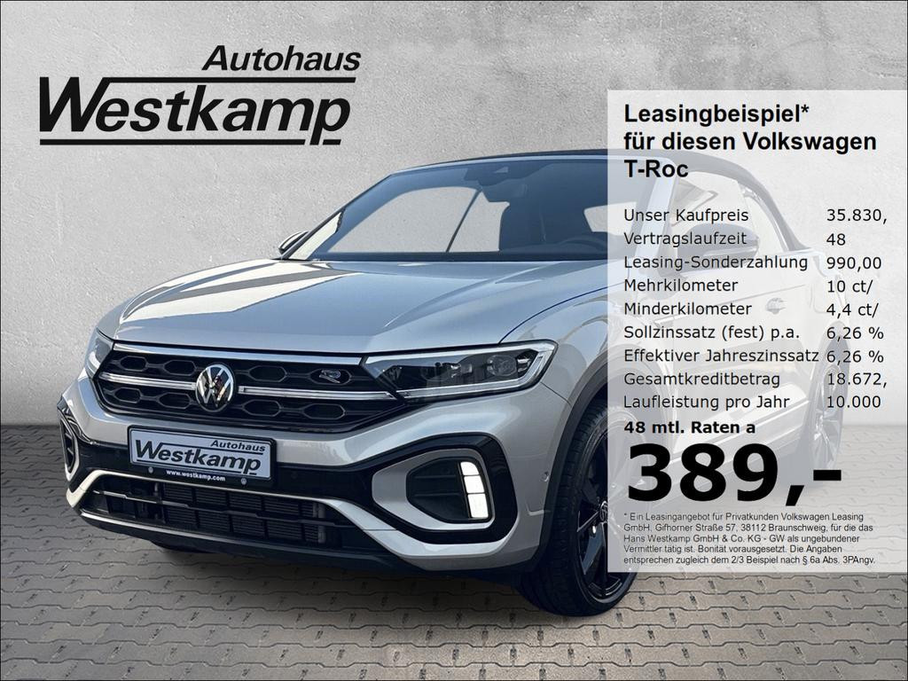 Volkswagen T-Roc DSG Cabriolet R-Line