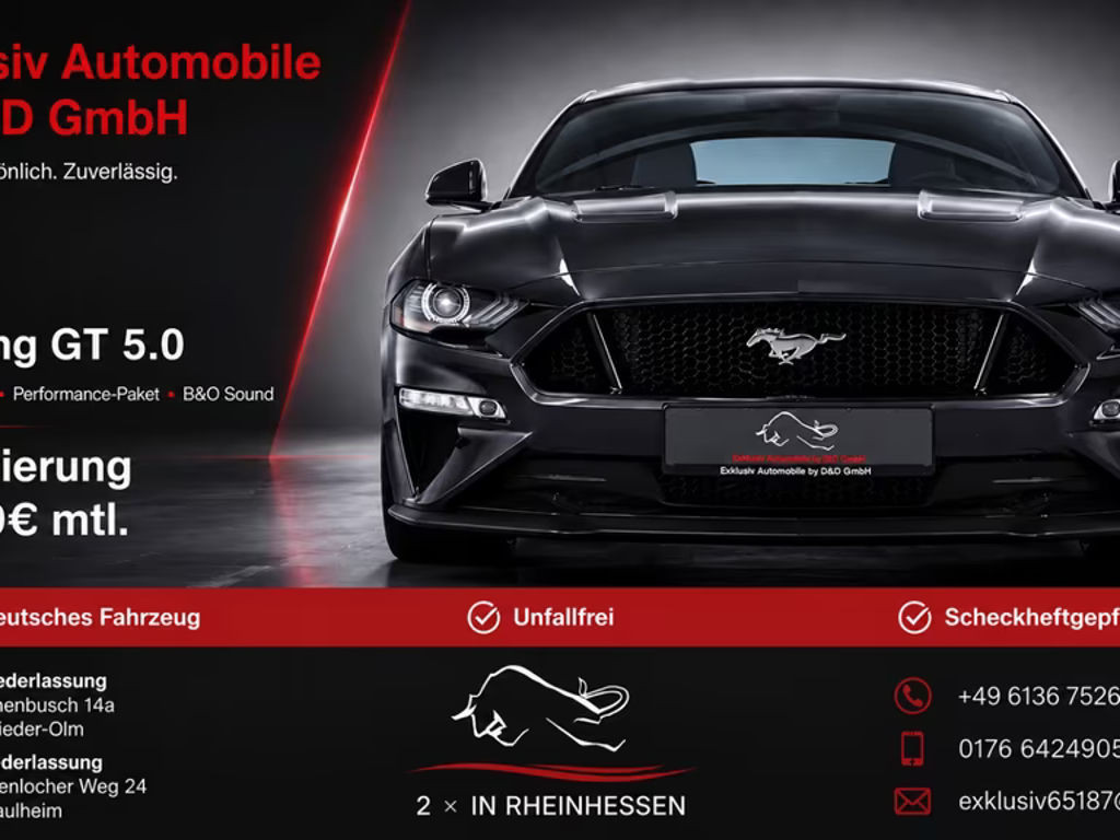 Ford Mustang GT 5.0 V8