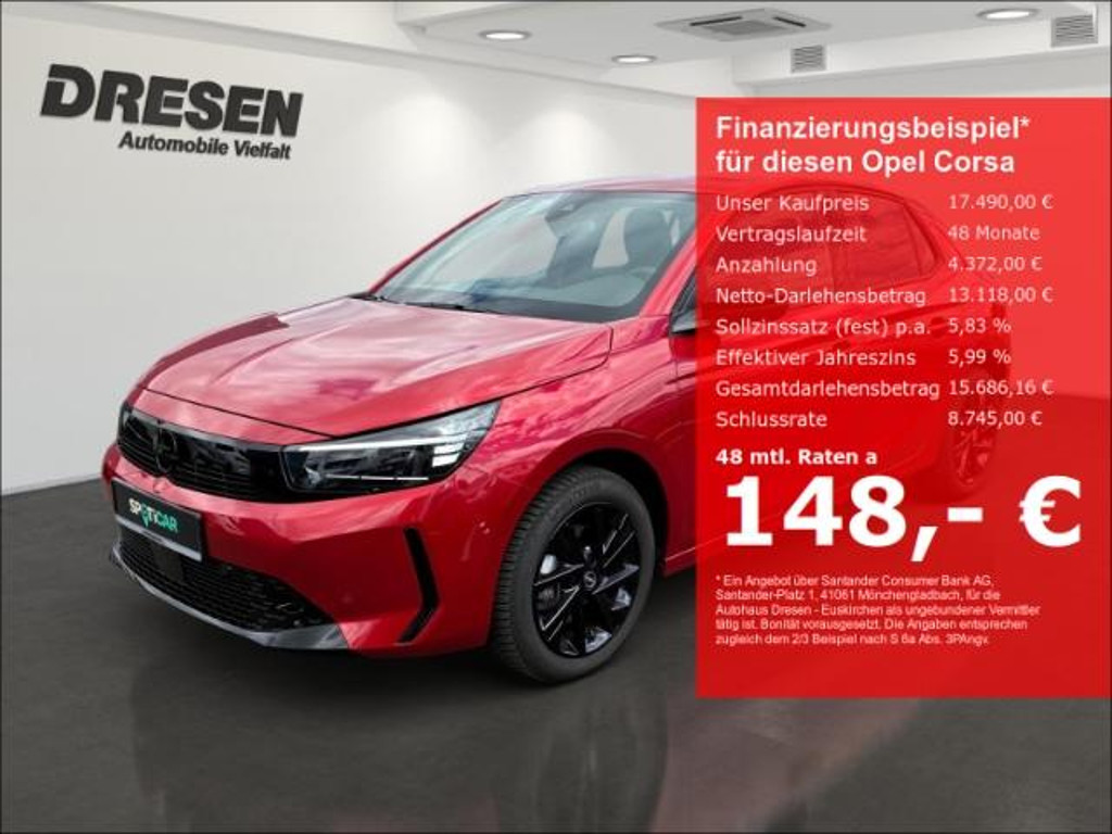 Opel Corsa Grand Sport Turbo GS-Line