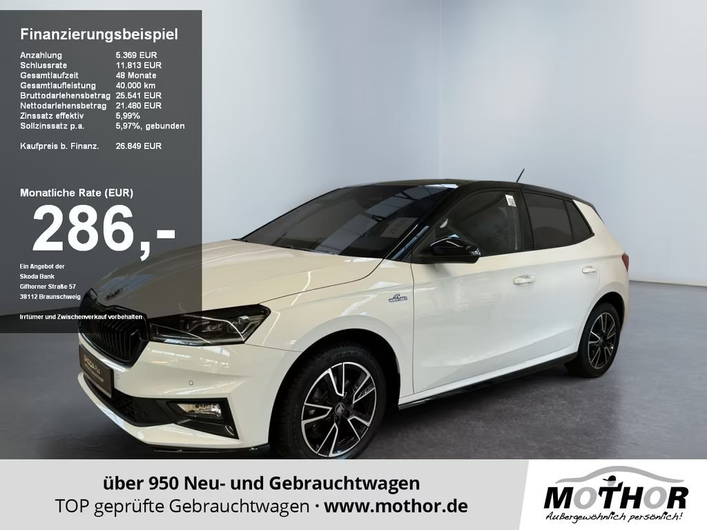 Skoda Fabia Monte Carlo 1.0 TSI