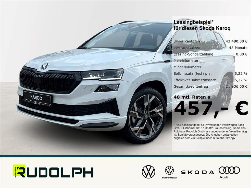 Skoda Karoq 4x4 Sportline 2.0 TSI