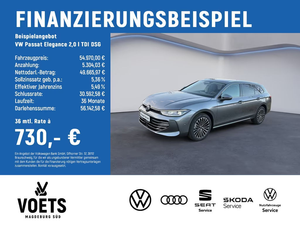 Volkswagen Passat DSG Elegance Elegance