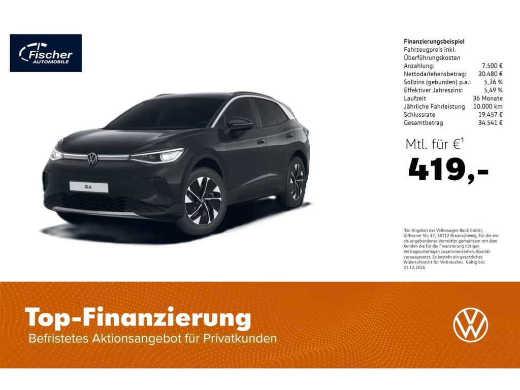 Volkswagen ID.4 Performance 77 KWh Pro