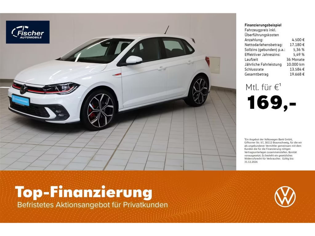 Volkswagen Polo DSG GTI 2.0 TSI