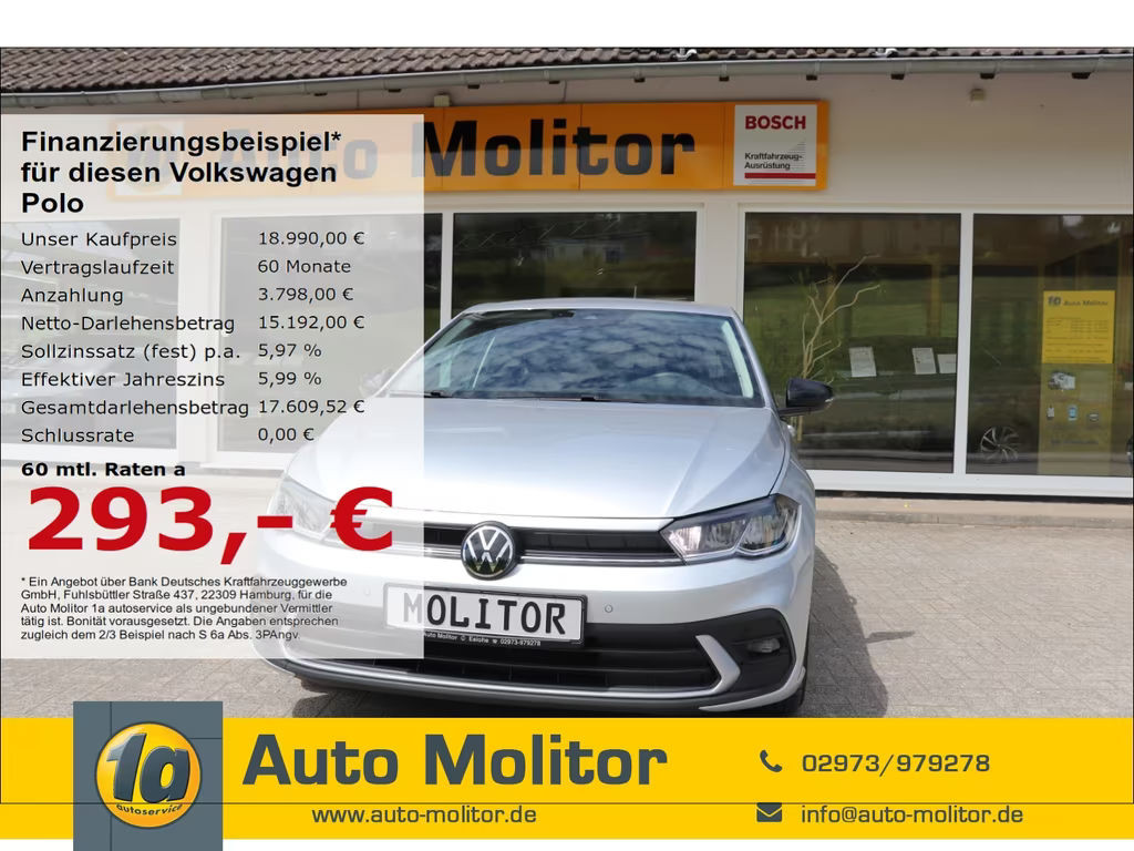 Volkswagen Polo VI Goal Navi Digitales Cockpit LED Dyn. Kur