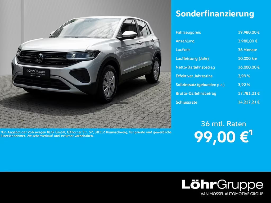 Volkswagen T-Cross 1.0 TSI