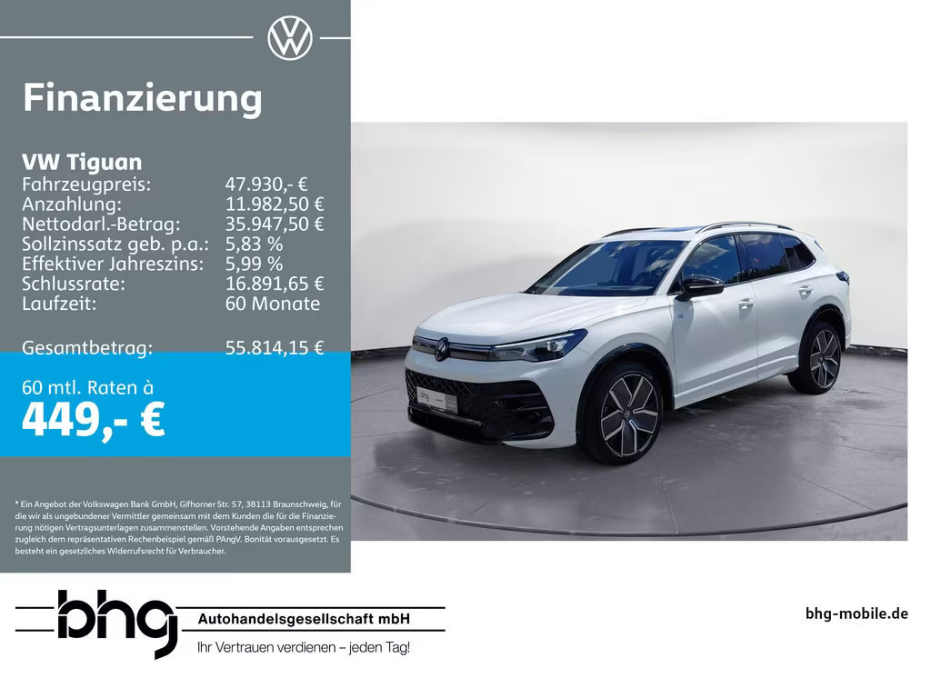 Volkswagen Tiguan 4Motion R-Line