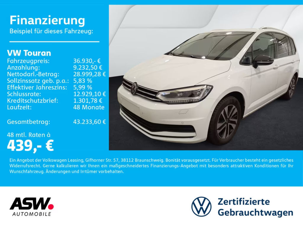 Volkswagen Touran DSG 2.0 TDI