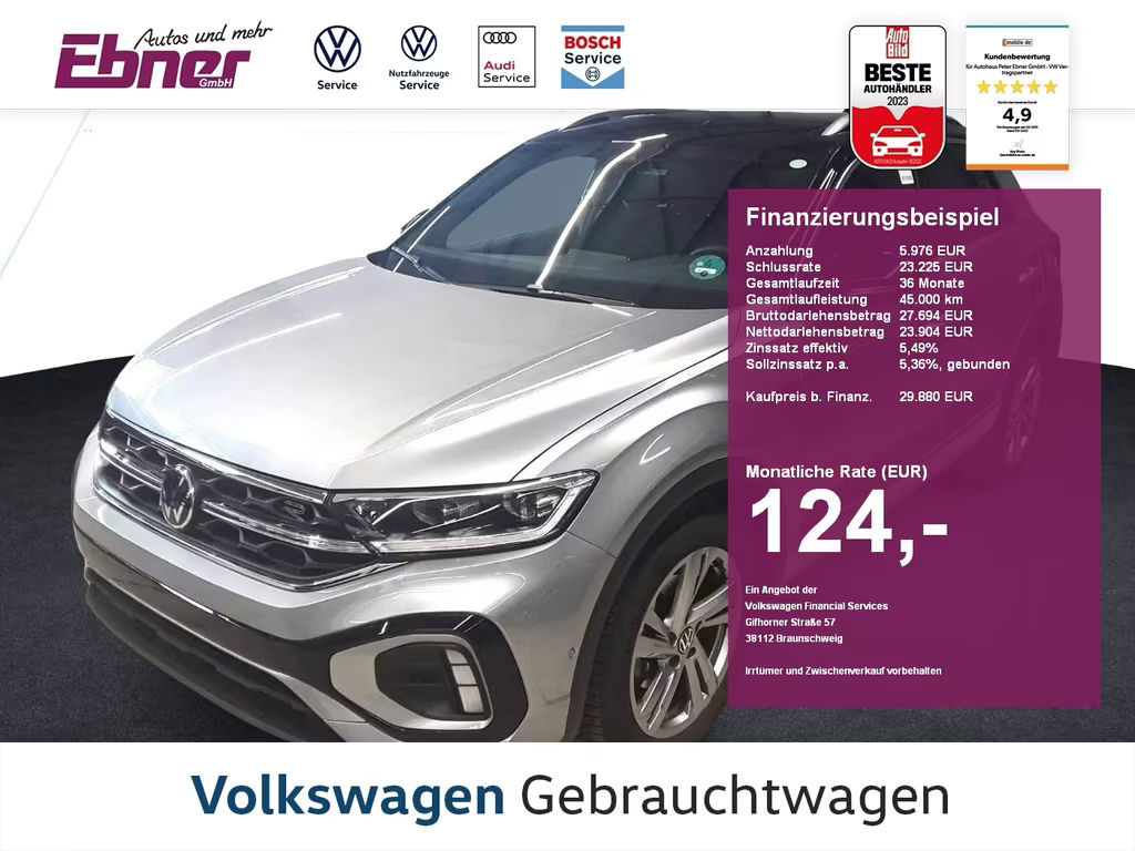 Volkswagen T-Roc DSG Style R-Line