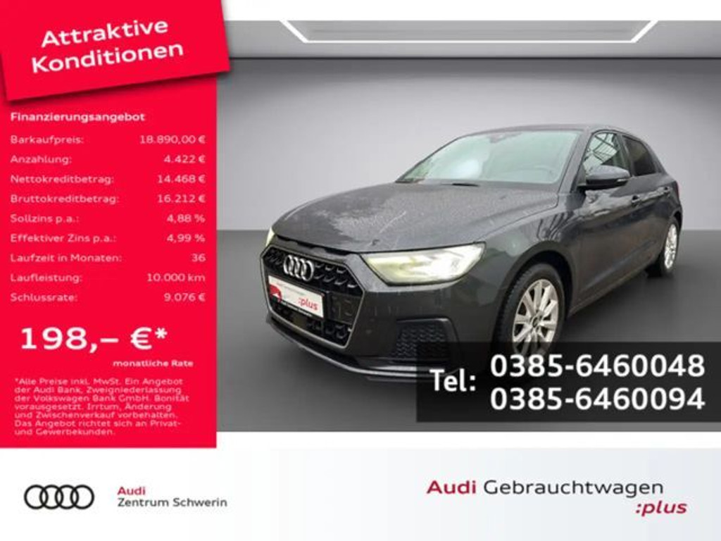 Audi A1 Sportback S-Tronic 25 TFSI