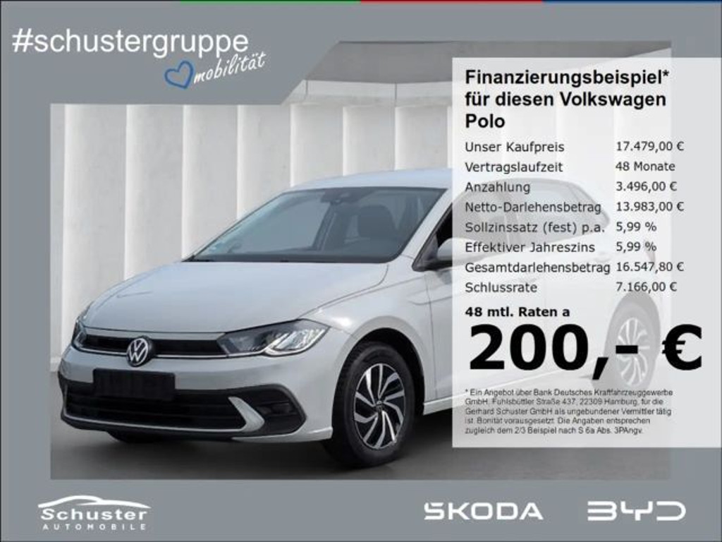 Volkswagen Polo Life 1.0 TSI
