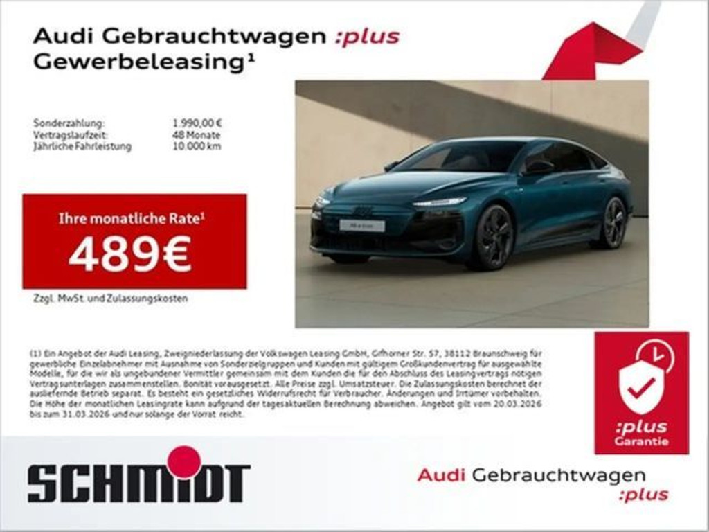 Audi A6 e-tron Sportback Quattro S-Line