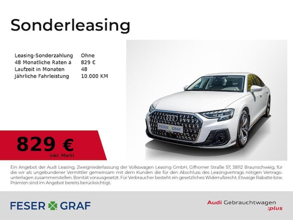 Audi A8 Quattro 50 TDI
