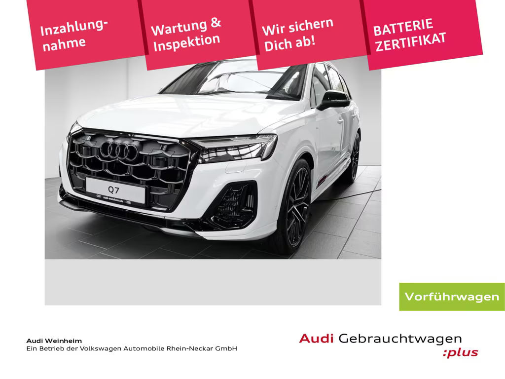 Audi Q7 Quattro S-Line Hybride 3.0 TFSI