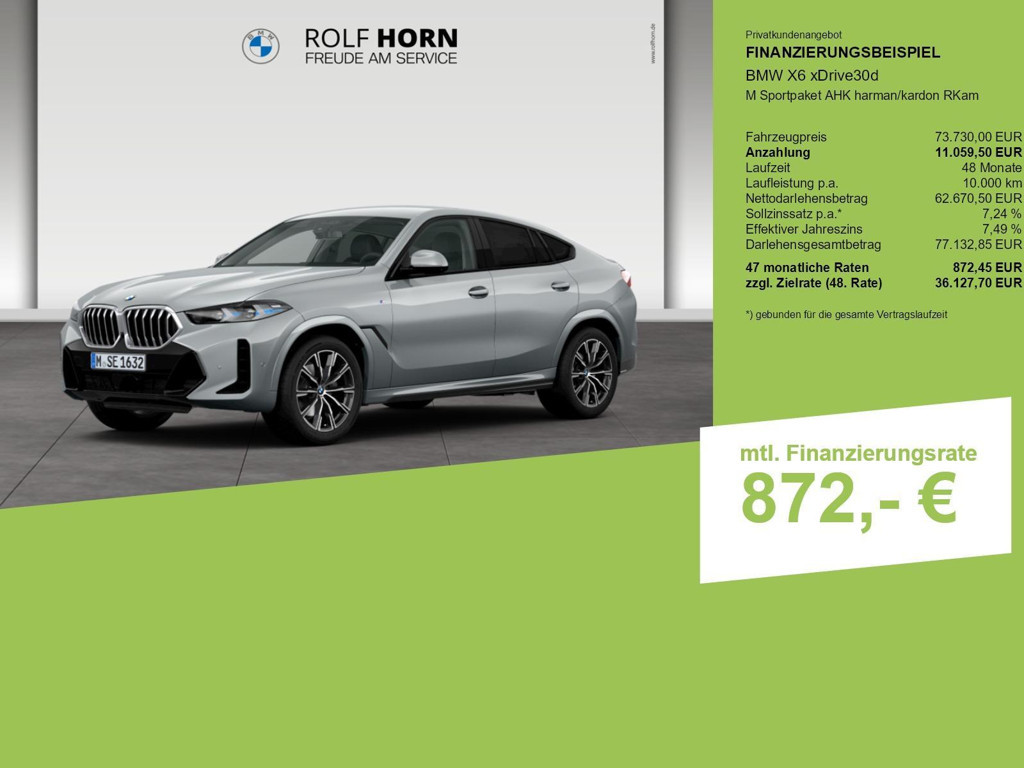 BMW X6 M-Sport xDrive30d
