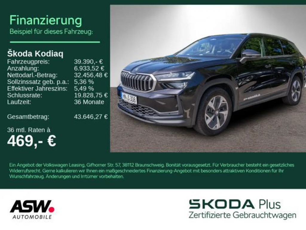 Skoda Kodiaq 4x4 2.0 TDI Selection