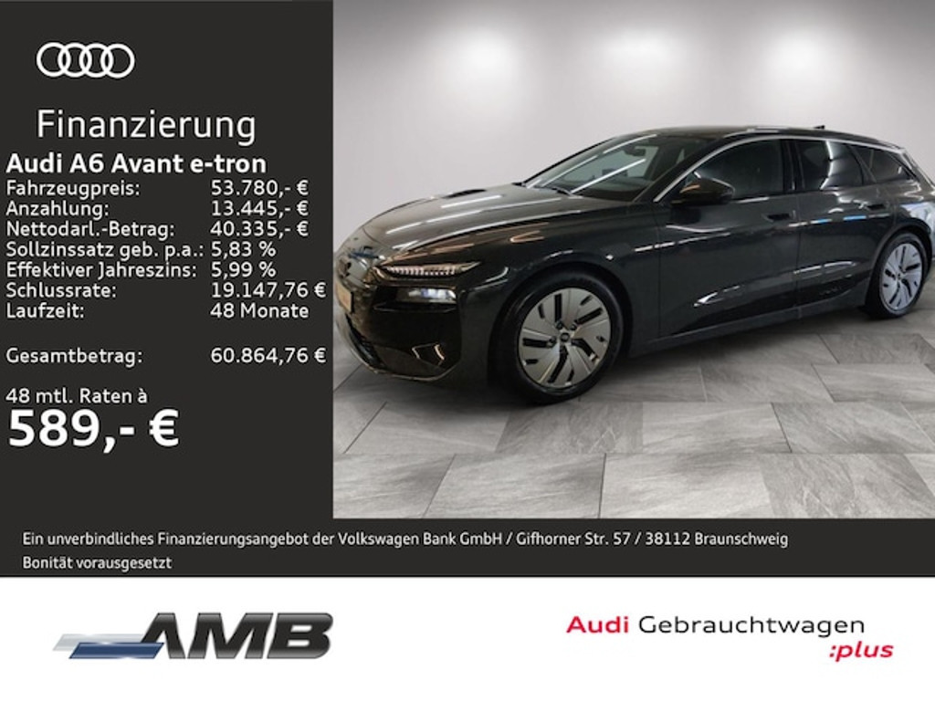 Audi A6 e-tron Avant