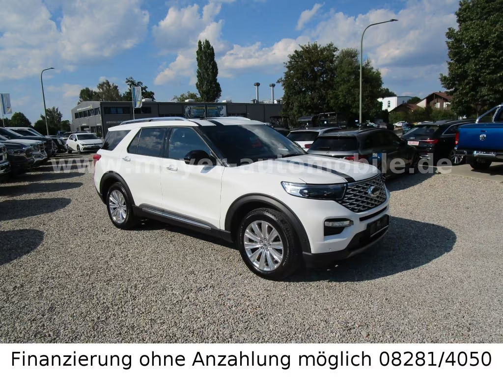 Ford Explorer 4x4 Platinum Plug in Hybrid AWD