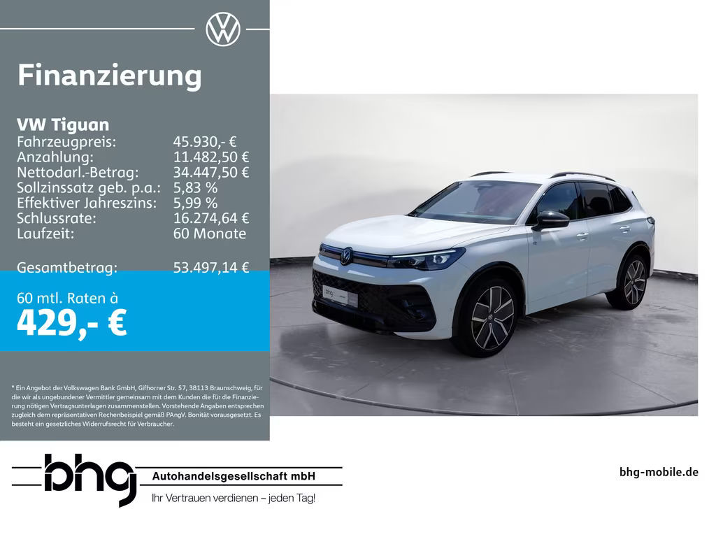 Volkswagen Tiguan DSG R-Line