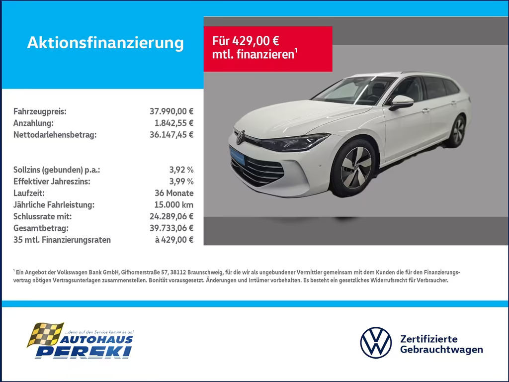 Volkswagen Passat DSG Variant 2.0 TDI Elegance Elegance