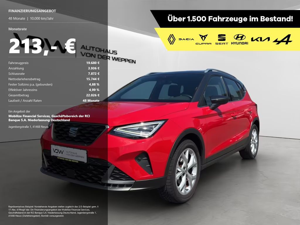 Seat Arona FR-lijn DSG